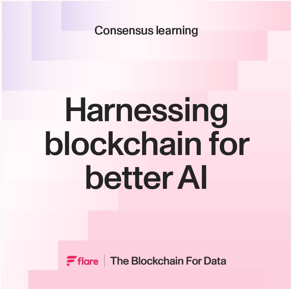 $FLR is on the brink of something BIG.. 

We're talking about decentralizing AI 🤖

Imagine a world where AI is not controlled by a few but is transparent, and secure for ALL.

@FlareNetworks is going to make this possible by combining the power of blockchain with AI technology.