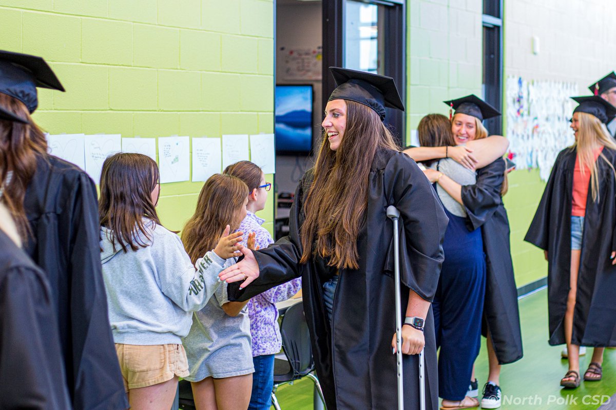🎓 C O N G R A T S 🎓

Congratulations to our class of 2024 graduates! We’re so proud of you, and everything you’ve done at North Polk!

We can’t wait to watch you grow in your future , and do big things! 🫶🏻