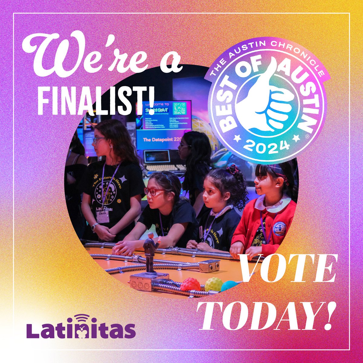 Vote #latinitas @AustinChronicle vote.austinchronicle.com/kids-and-famil…