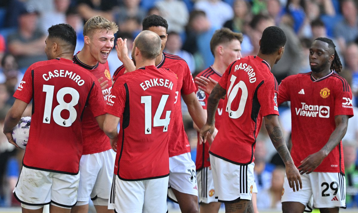 Goals from Diogo Dalot and Rasmus Hojlund weren't enough to stop Man Utd from finishing 8th ❌ 5️⃣ talking points from today's smash-and-grab win over Brighton @nathan_ridley_ mirror.co.uk/sport/football…