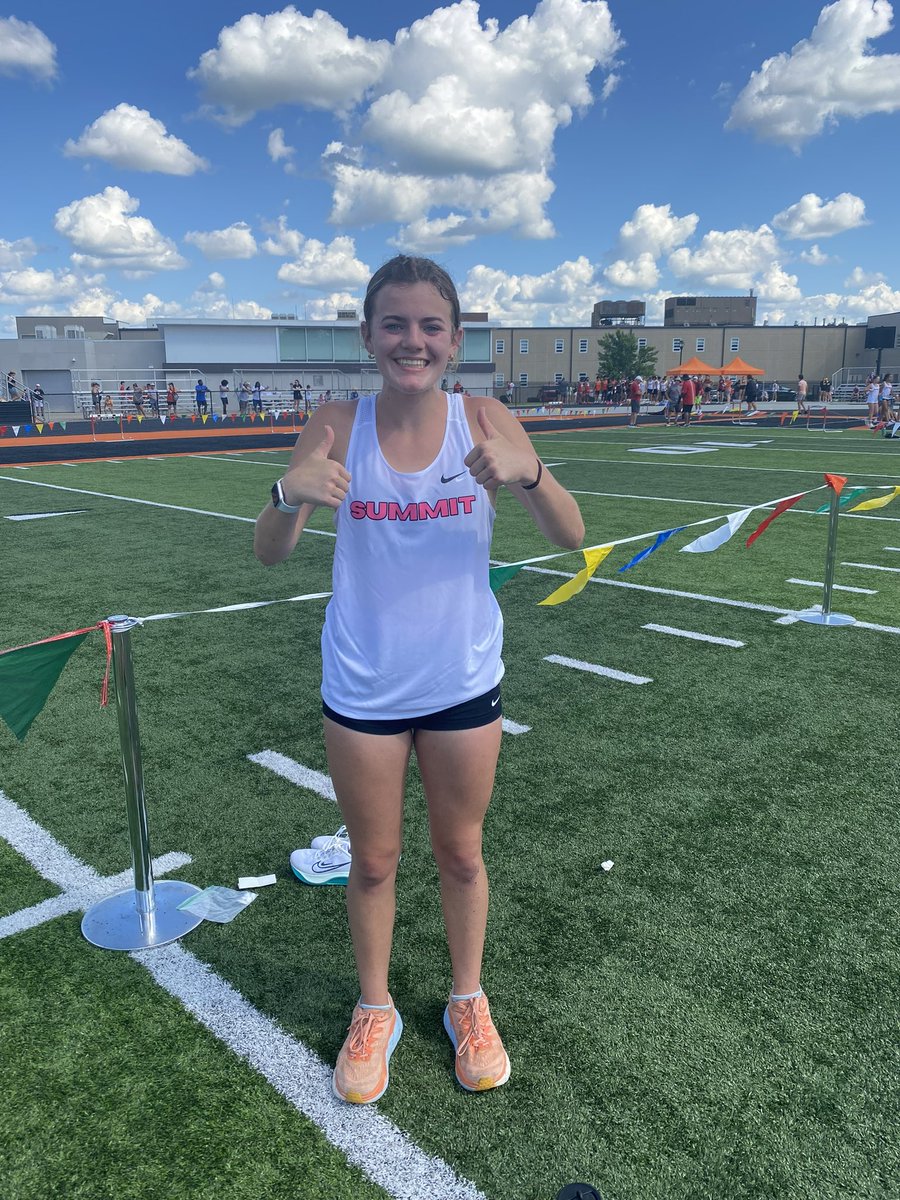 This athlete is a bulldog! She qualified in 3 grueling races -with grace! What a competitor!