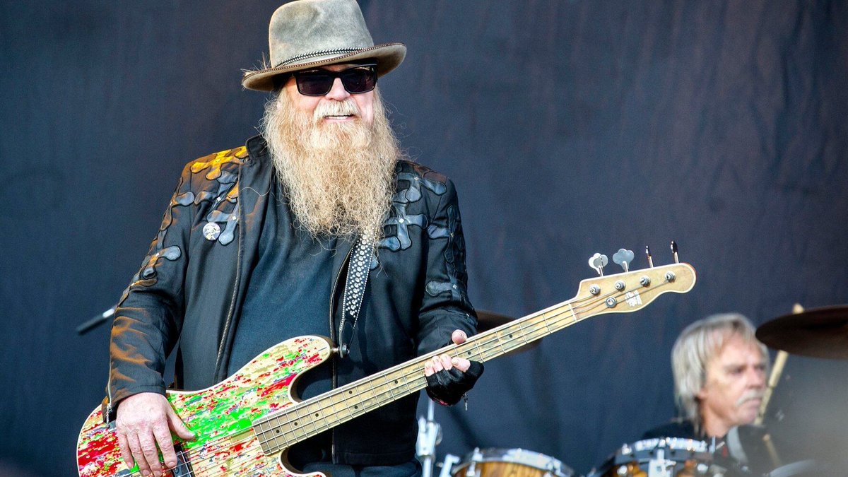 Born today, 1949: the late Dusty Hill, bass, keyboardist, and co-vocalist with Rock and Roll Hall of Fame member band ZZ Top ('Sharp Dressed Man,' 'La Grange,' 'Tush,' 'Legs'). #MusicIsLegend