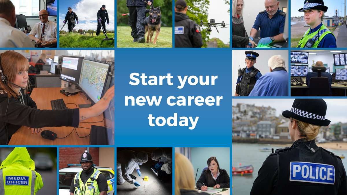 We’re hiring! We’ve got a fantastic range of police officer, police staff and volunteer posts available this week. Apply now and help make a difference in your community. To find out more and see all the available opportunities go to orlo.uk/5w7O9