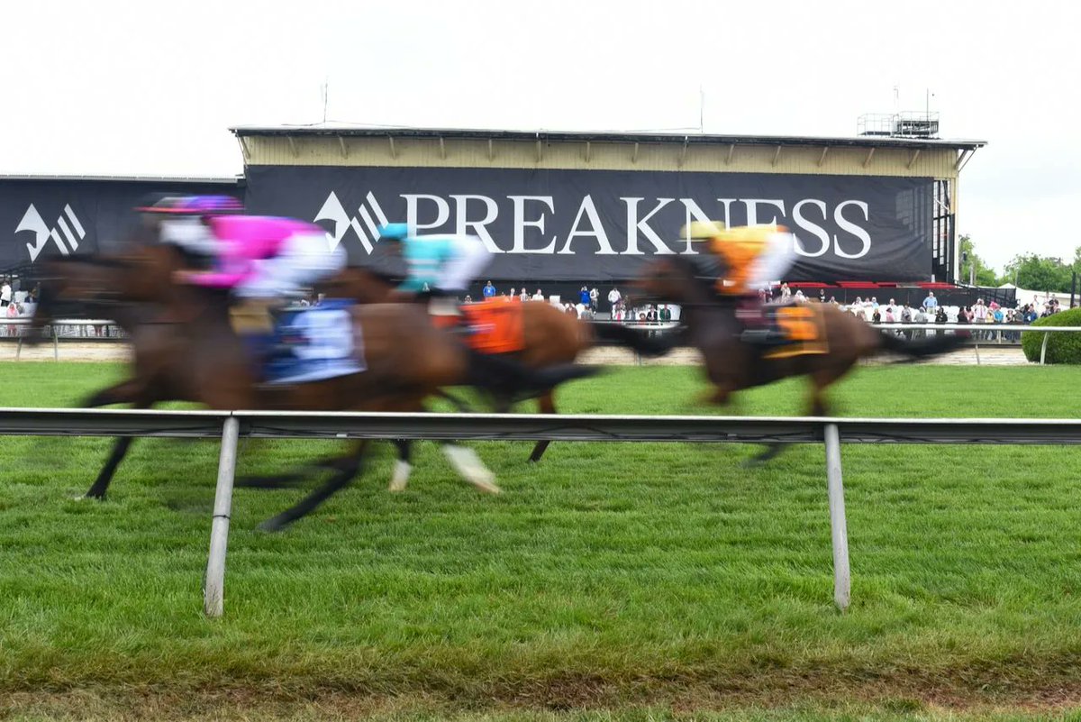 Look at that horse, look at that horse, look at that horse. 🐎
#Preakness