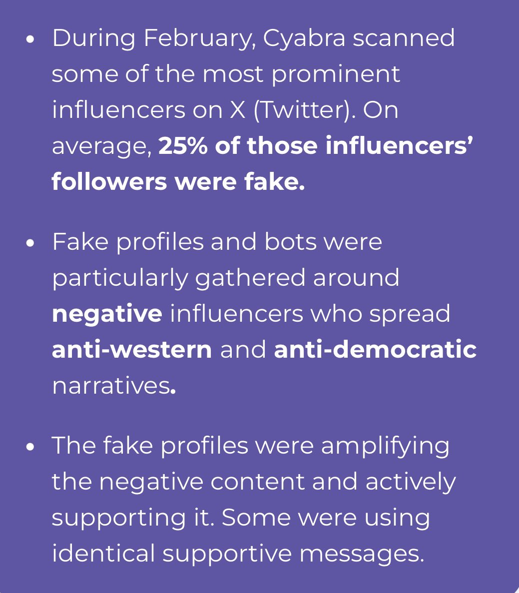 Cyabra’s new report proves that 25% of the profiles commenting on X posts by anti-Israel influencers are fake accounts strategically interacting with anti-Israel content and spreading anti-Western propaganda. Out of these, 1/4 were established after the October 2023 Palestinian