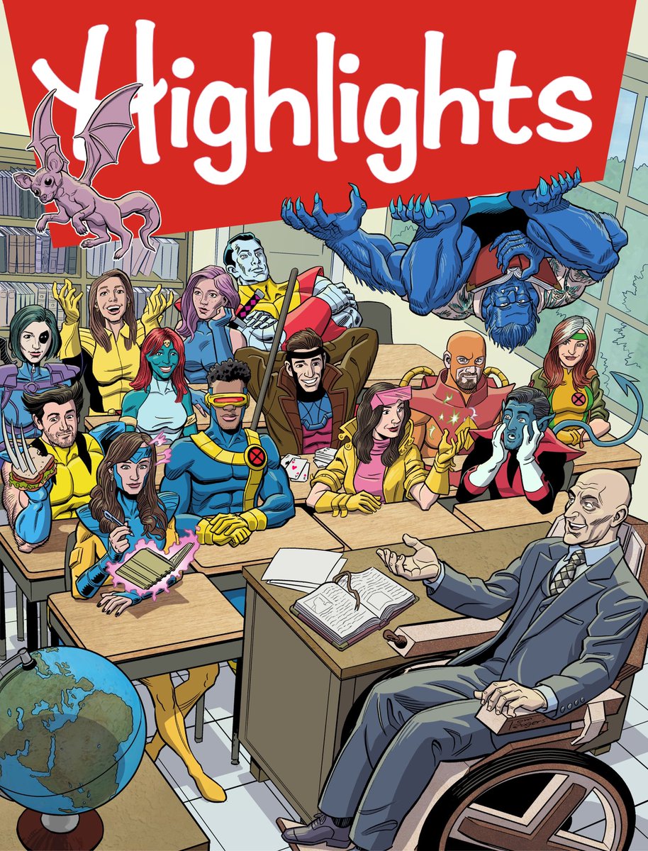 Having finished (and loved!) X-Men ‘97, we felt like it was time to bring back this amazing art @tomrogers0 did for us for our 2021 calendar. Can you tell who’s who?