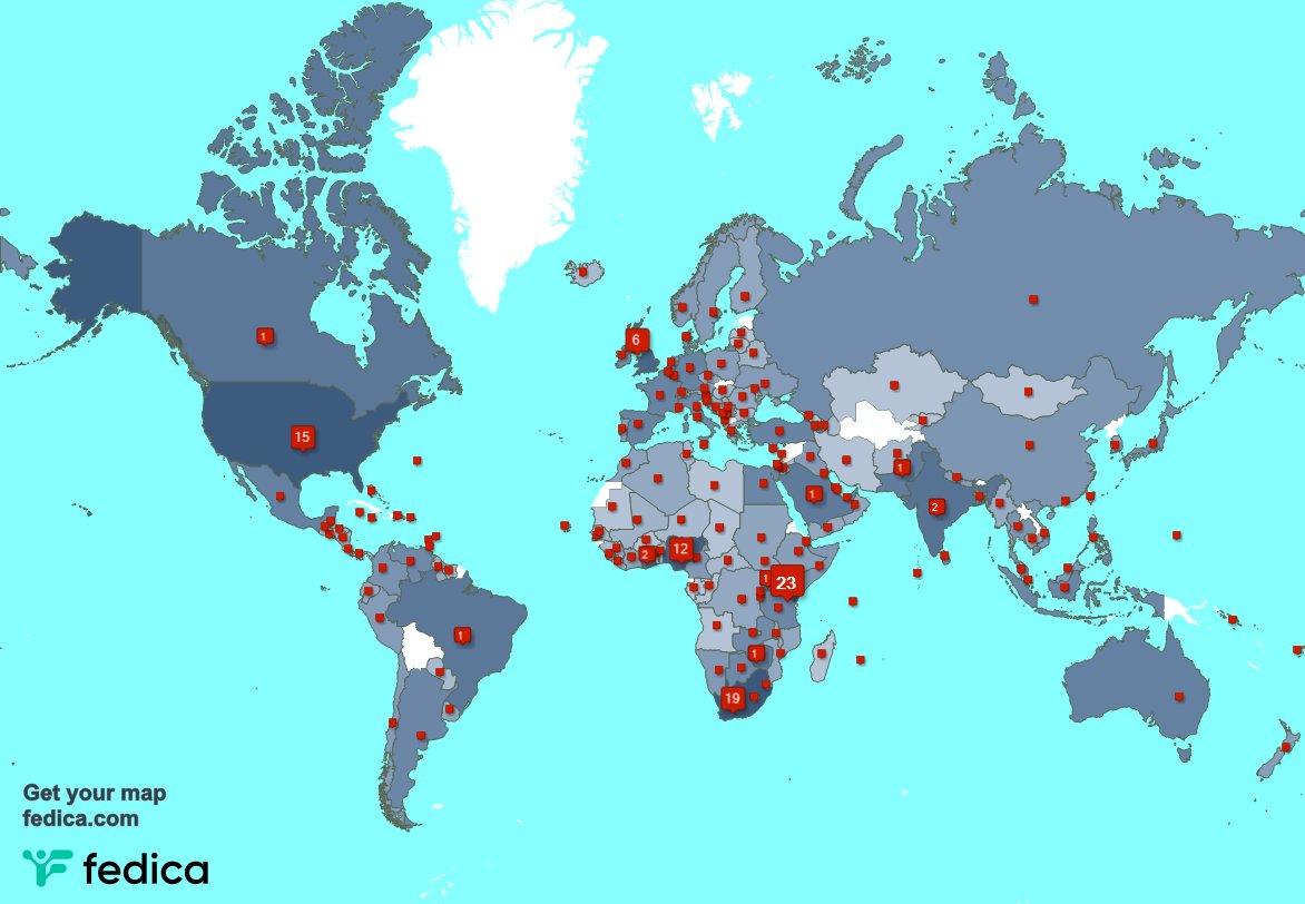 I have 10 new followers from USA 🇺🇸, and more last week. See fedica.com/!saxopolis