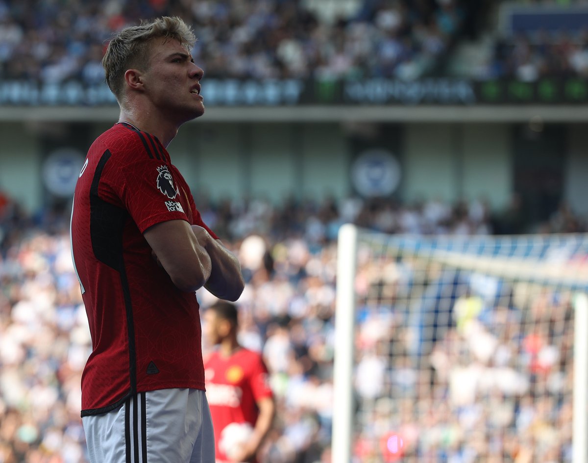 Another goal in red for Rasmus 💥

#MUFC || #BHAMUN