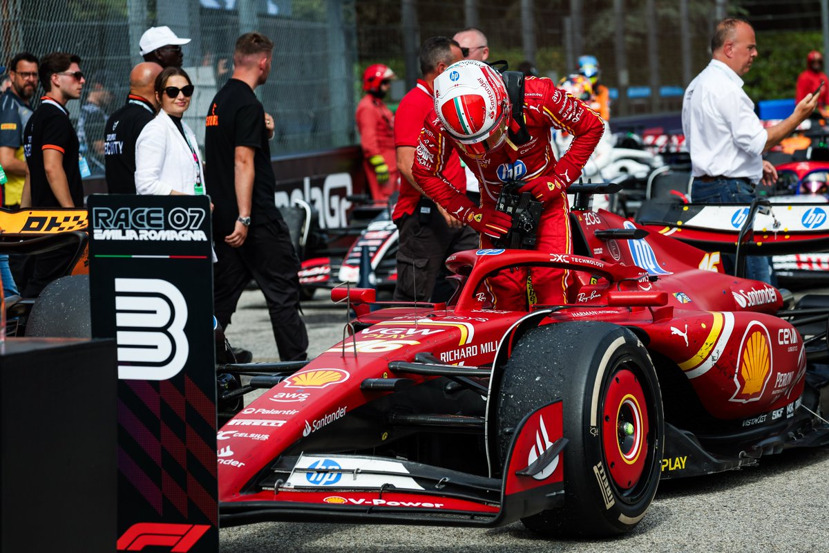 Charles Leclerc, Ferrari, Imola