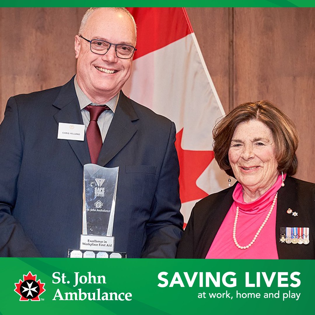 Do you know a First Aid & CPR hero? Nominate them today and help us celebrate those who are willing to step forward when it matters most. 

Learn more at sja.ca/en/community-s… 

#sja #stjohn #stjohnambulance #lifesavingawards #lifesaving #getcertified #lifesavings #awards