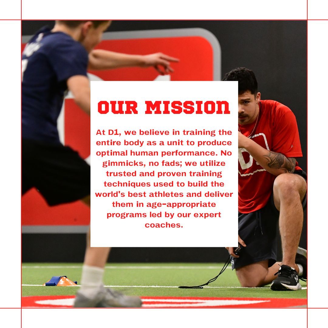 Our Mission Statement as D1 Colleyville! 

COME SEE WHY WE ARE THE BEST TRAINING! 💪
