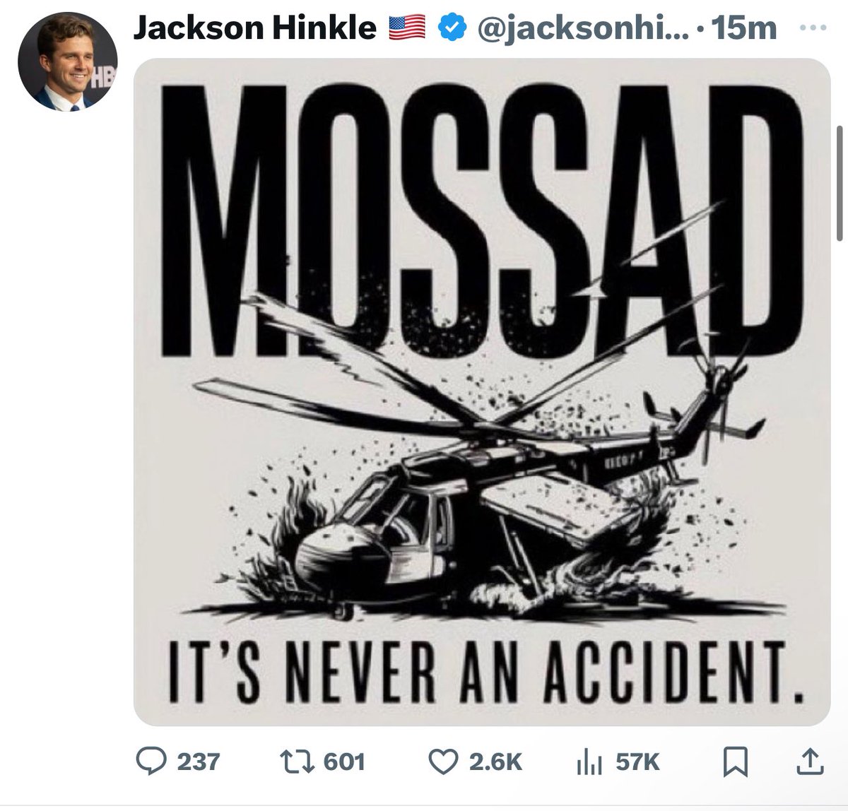 I didn’t realize Mossad is that good. Kudos Mossad.