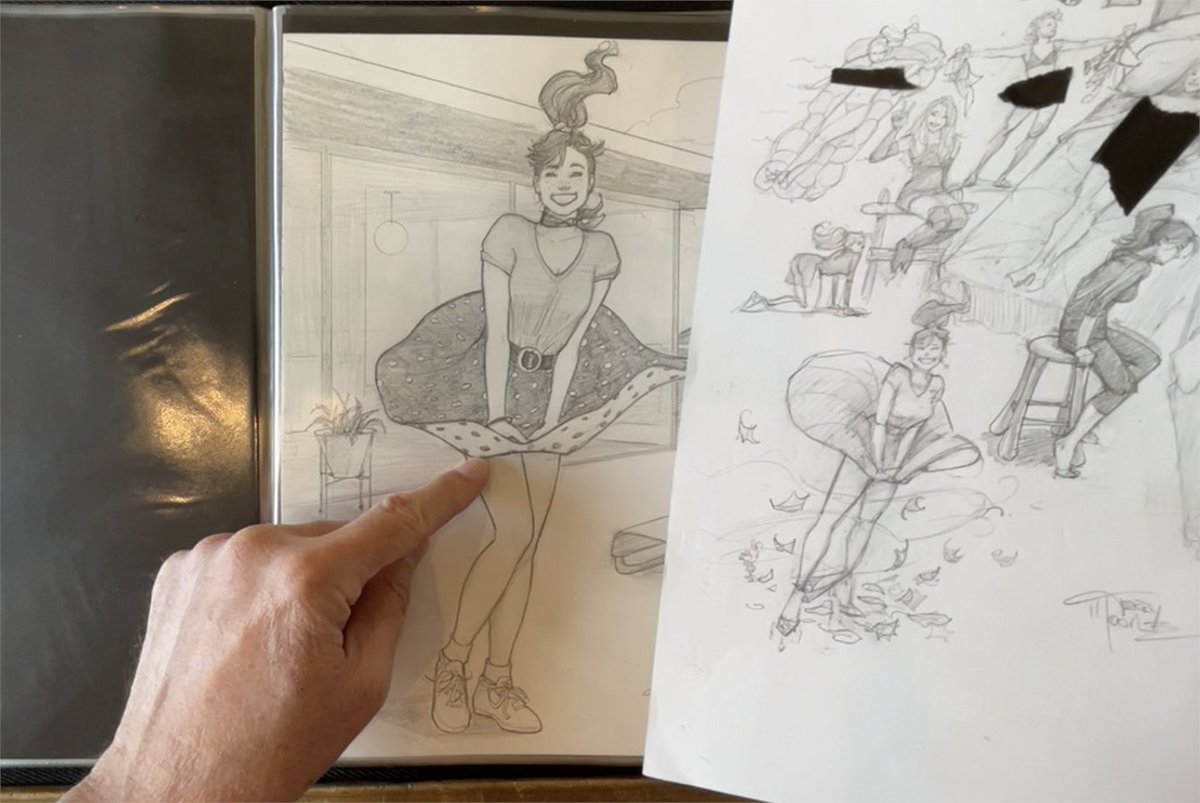 New Sketches preview for Heroes Con: The Story Behind Them youtu.be/6pHXqBwUXP8?si… Also: how to make $ at a small con where no one knows you & no one is pausing to look at your table Also: Learning how to create from the other fields that use 3D thinking