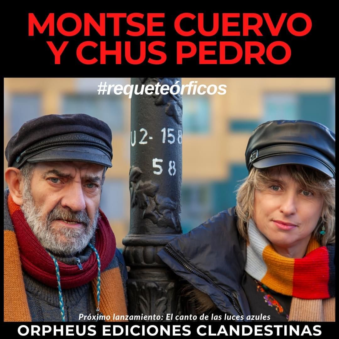 Hoy le damos la bienvenida a Chus Pedro, referente musical de Asturias que explora su lado más intimo y literario de la mano de nuestra amiga y autora Montse Cuervo ✍️  ❤️ 🖤 

#ElCantodelasLucesAzules 📚 #NovedadEditorial #poemario #orphelicidad #loclandestinomola