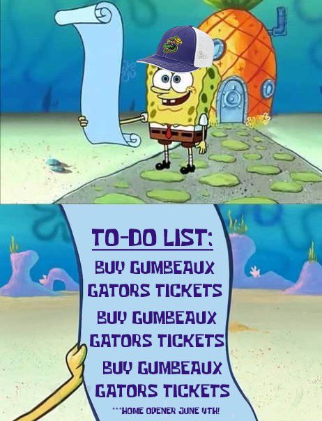 Well, what’re you waiting for? 😉 Get your tickets here ➡️ encr.pw/13EB6

#gumbeauxgators #geauxgators