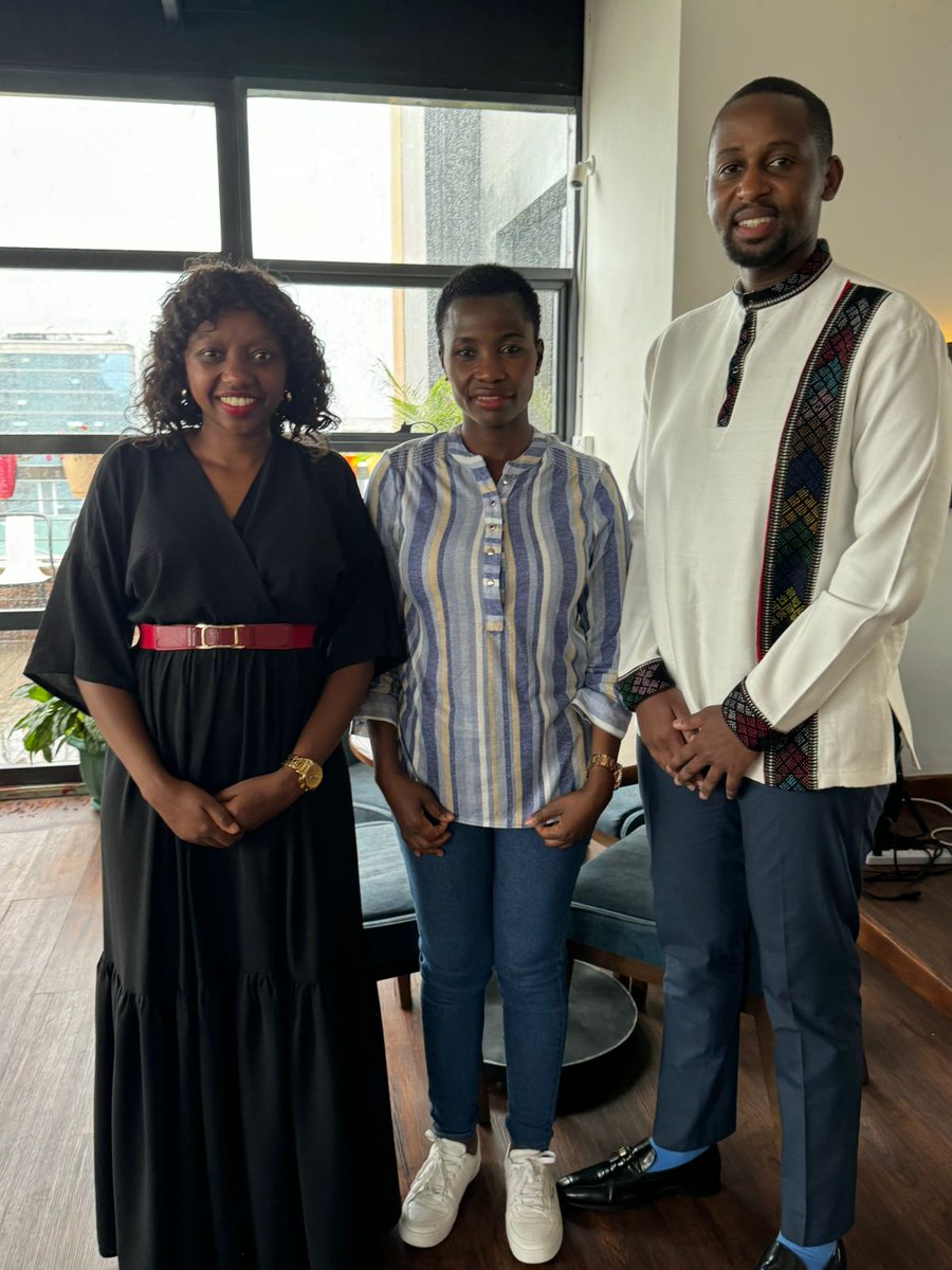 This afternoon I have had a progressive engagement with the First Daughter Ms @charlruto and  Danson from World Economic Forum’s Global  Alliance for Social Entrepreneurs aimed at promoting social innovations that create impact to the society .