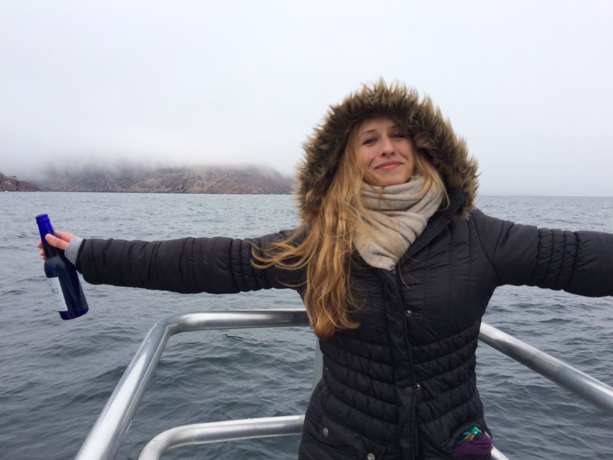 laksventures's tweet image. Just got screeched in and officially became a Newfoundlander! 🎉🐟 It's not every day you get to kiss a cod and take a shot of rum as part of a welcome ceremony. Cheers to adventures that turn into cherished memories! 🍁🌊

#ScreechedIn #Newfoundlander #StJohnsNL #TravelCanada