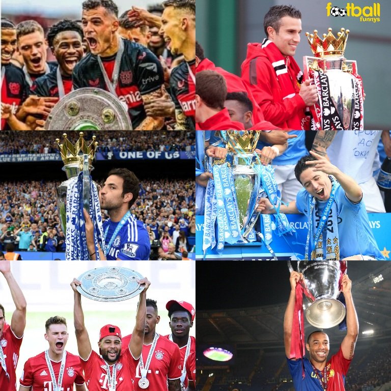 Leave Arsenal, win the league. 🤣