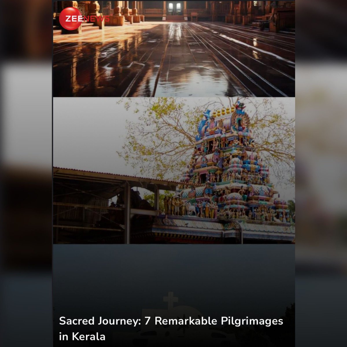Sacred Journey: 7 Remarkable Pilgrimages in Kerala #Kerala #Pilgrimages CheckOut: zeenews.india.com/web-stories/li…