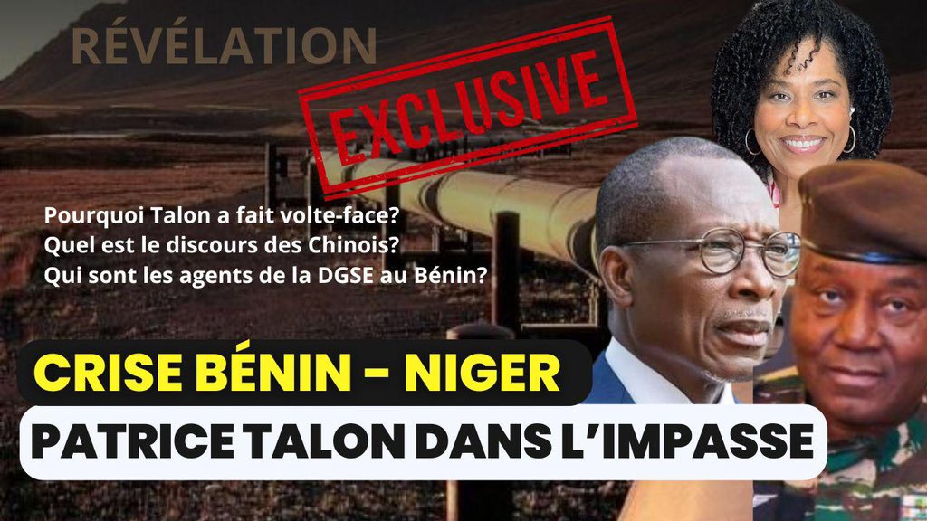 Révélations exclusives 👇🏽 youtu.be/LbhfIXvPZU8 • L’identité des agents de la DGSE au Bénin • Pourquoi Talon a fait volte-face • Le discours des chinois Ma nouvelle vidéo sur les coulisses, les enjeux et les perspectives de la crise Bénin-Niger.