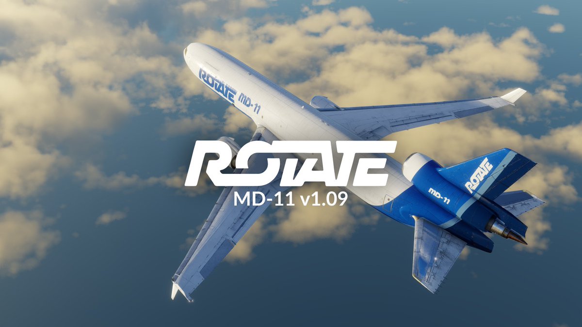 RotateSim have released v1.09 of their MD-11! Now supporting Apple silicon, pop-up screens and boasting a huge variety of system improvements! 👀 rotatesim.com