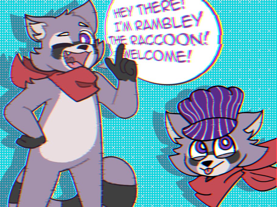 I have now legally adopted him. He is my child. If anything happens to him I will kill everyone int his room and then myself.
#IndigoPark #rambleytheraccoon