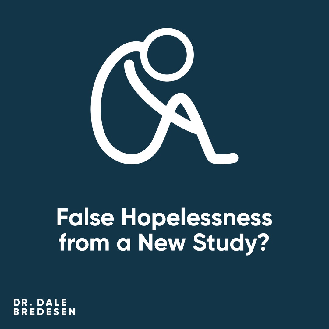 I’ve been asked several times what I think of the new widely-quoted research paper that claims having two copies of ApoE4 represents a “distinct genetic form of Alzheimer’s disease.” Here’s my response: apollohealthco.com/false-hopeless…