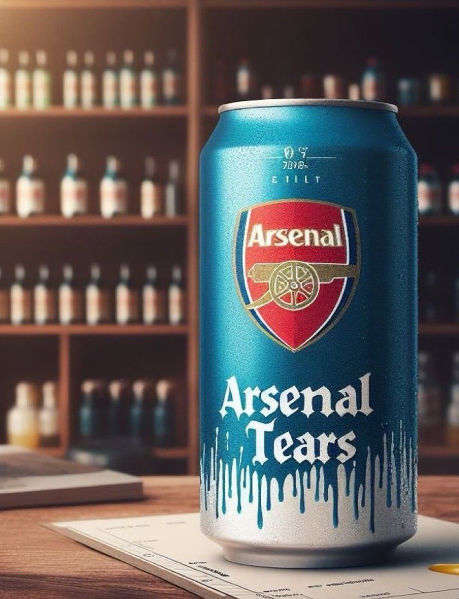 Arsenal fans take one energy drink for my head .😭😭