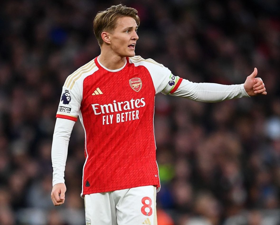 🔴⚪️ Martin Ødegaard speaks to Arsenal fans: “You all believe in us now. I can’t wait to come back after the break”. “We have to use the break to come back even stronger, even more hungry, and push to win everything”.