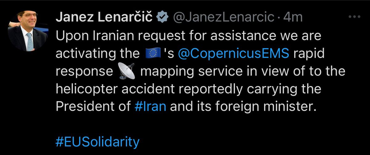'EU Solidarity' mit den Drohnen-Lieferanten für Russlands Massenmorde an Ukrainern und für die Terrorunterstützer der Massaker an israelischen Zivilisten. Wow.