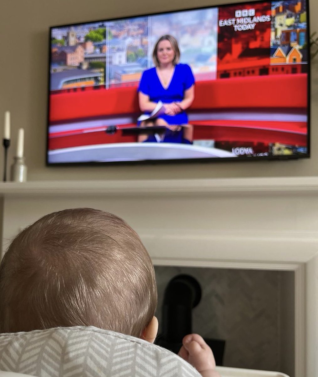 Good to be back <a href="/bbcemt/">BBC East Midlands</a>. We’ve gained a new viewer!