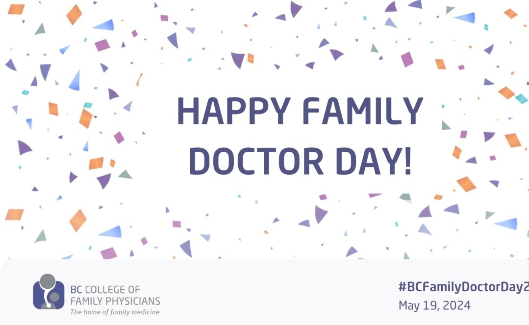 Thank you to all the #BCFamilyDoctors who continue to make a difference in peoples lives. The foundation for living healthy lives relies heavily on preventative care. Without access to a Family Physician the health of our population deteriorates. @BCCFP @BCFamilyDoctors