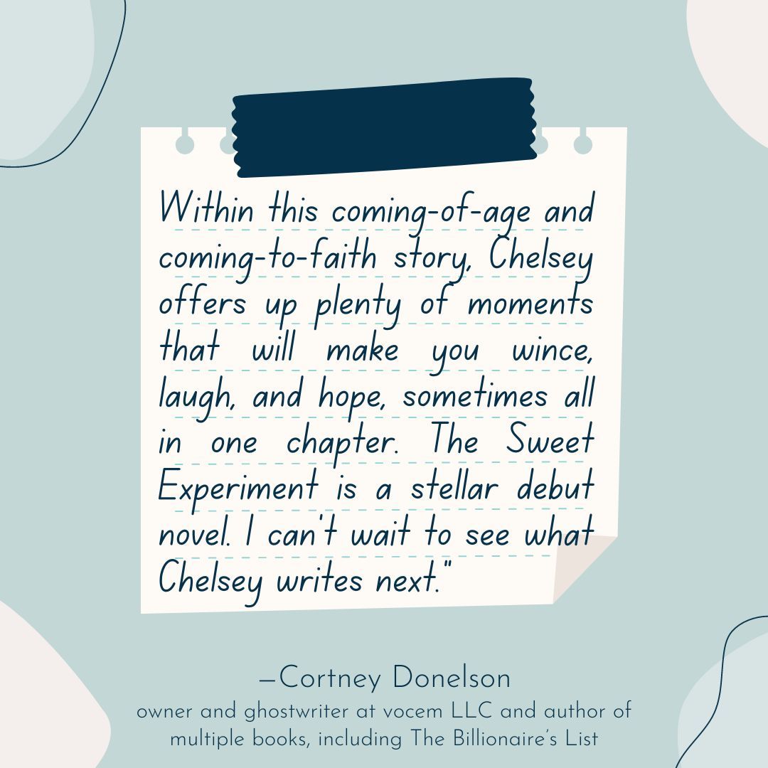 Thanks for this amazing endorsement, @cortdonelson! And congrats on the release of Baby Girl Jones!

#bookish #christianfiction #christianbooks #oregonauthors #pnwauthors #thesweetexperiment #bookstagram #authorsofinstagram #bookobsessed #goodreads #romcombooks #cleanromance