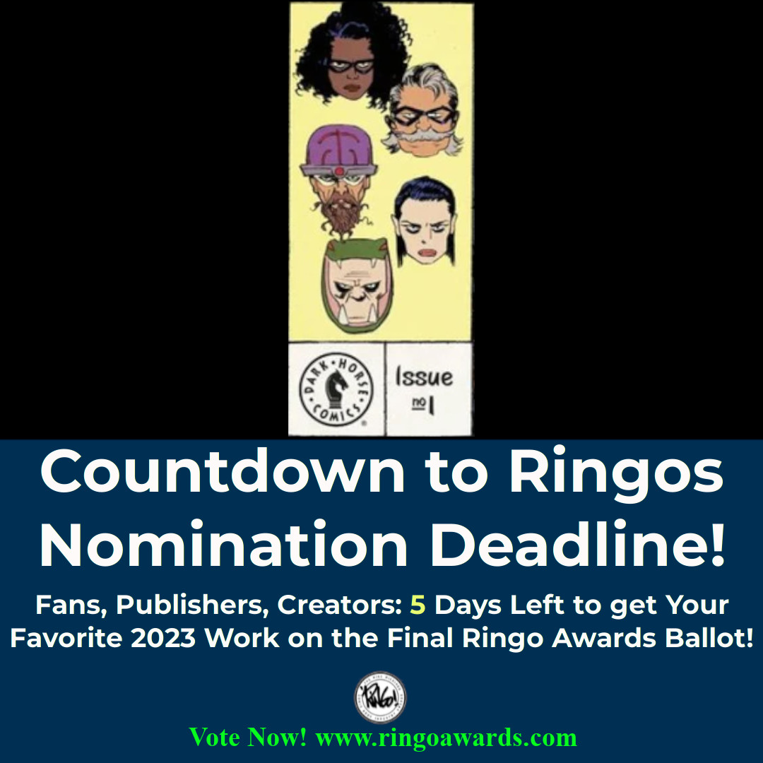 Thursday is the final day to nominate your 2023 favorites. ringoawards.com #ringoawards