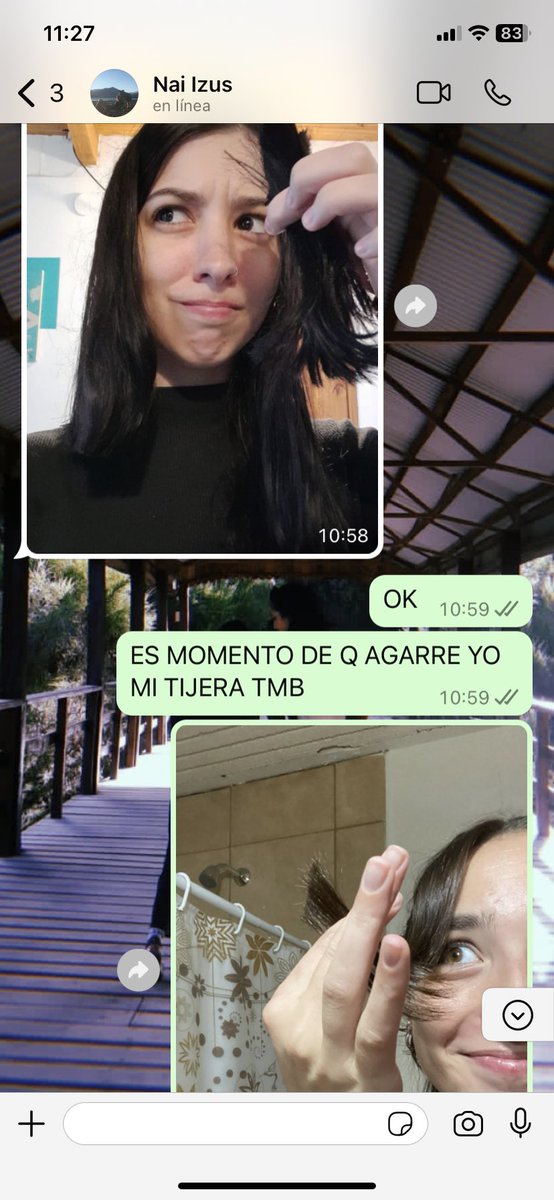 nos dejan solas dos minutos y