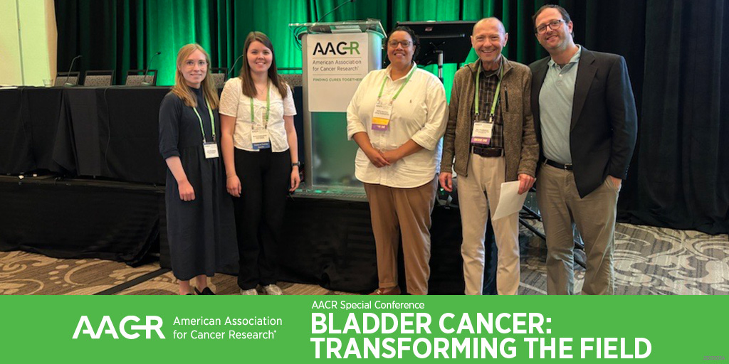 Amir Horowitz, Trine Strandgaard, Nina Bhardwaj, Nanna Kristjánsdóttir, and #AACRbladder24 cochair Tahlita Zuiverloon discuss 'Immune Cell Context and Treatment Responses' in a plenary session at the AACR Conference on Bladder Cancer. @AmirHorowitz @BhardwajLab @TCMZuiverloon