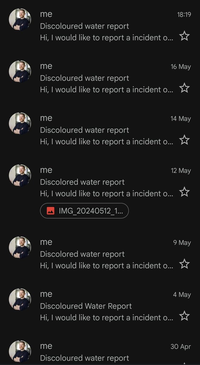 John Ó Ríordáin (@thesraid) on Twitter photo Not not an isolated incident too, as these reports I've been sending to <a href="/IrishWater/">Uisce Éireann - Irish Water</a> show. Not not an isolated incident too, as these reports I've been sending to <a href="/IrishWater/">Uisce Éireann - Irish Water</a> show.