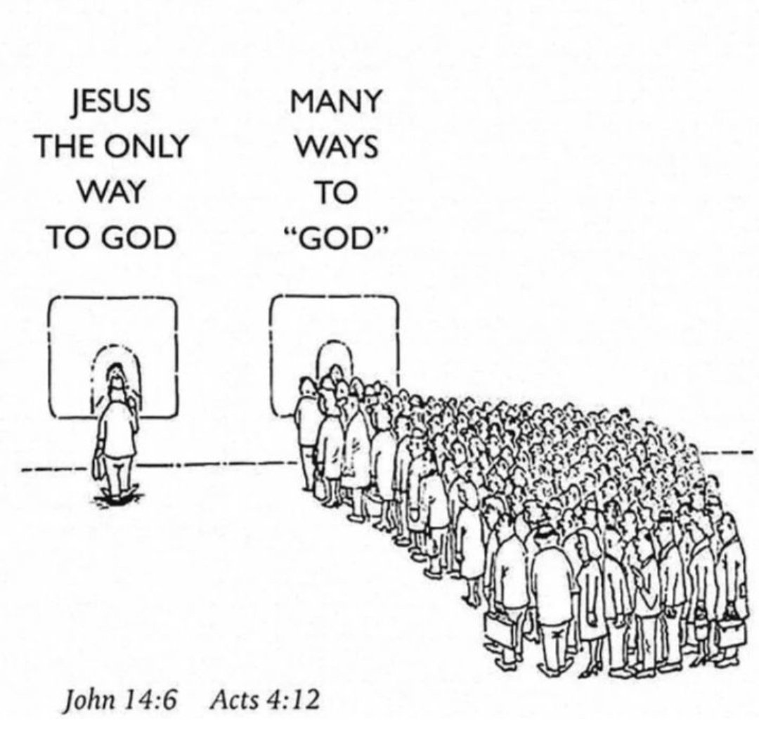 Jesus is the only way to God!