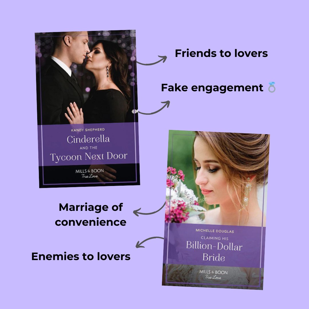 Love is in the air... new True Love romances are here! ✨ Fake engagement ✨ Enemies to lovers ✨ Marriage of convenience Find out more: ow.ly/lOlT50RK5gu