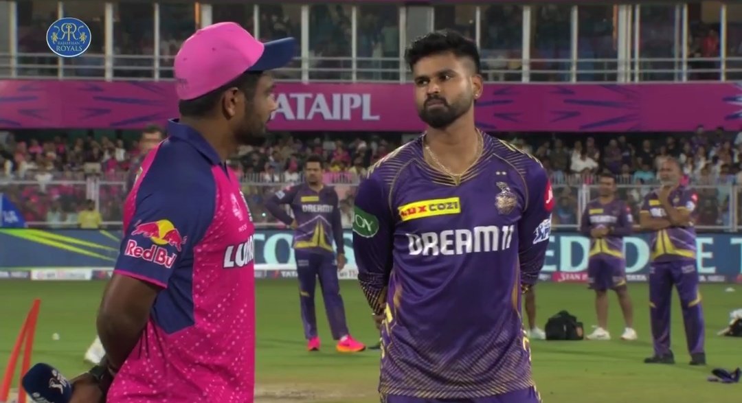 The match between Kolkata Knight Riders and Rajasthan Royals has been abandoned without a ball bowled.

#RRvKKR #IPL2024 #TATAIPL2024