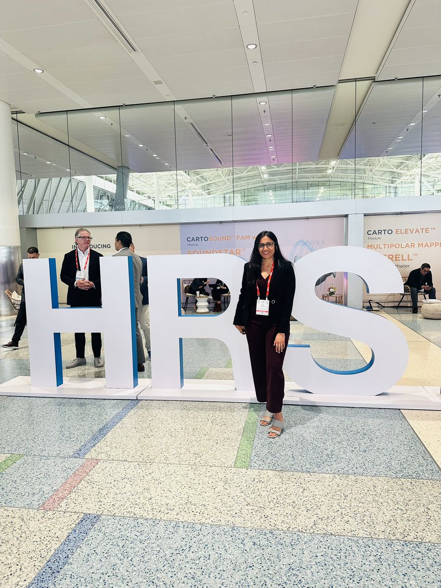 Aditi Bhamare (@aditibhamare03) on Twitter photo I am really grateful for the exciting opportunity to present my research at HRS2024. Looking forward to HRS2025!
A bit shout out to our mentors, especially Dr Asad @ZainAsadEP for guiding us throughout the way!
#HRS2024 #womenincardiology <a href="/OUHealth/">OU Health</a> <a href="/ResearchOU/">OU DOM Resident Research</a> <a href="/Lailahashim/">Laila Hashim</a> I am really grateful for the exciting opportunity to present my research at HRS2024. Looking forward to HRS2025!
A bit shout out to our mentors, especially Dr Asad @ZainAsadEP for guiding us throughout the way!
#HRS2024 #womenincardiology <a href="/OUHealth/">OU Health</a> <a href="/ResearchOU/">OU DOM Resident Research</a> <a href="/Lailahashim/">Laila Hashim</a>