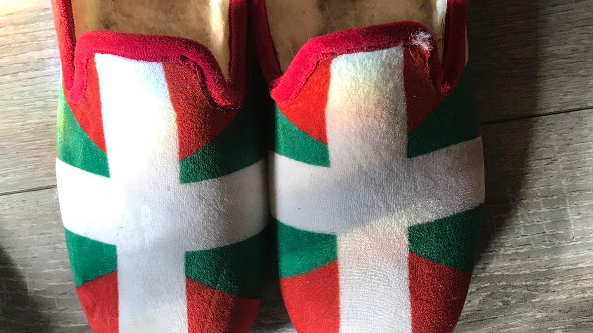 My Irish wife’s slippers.