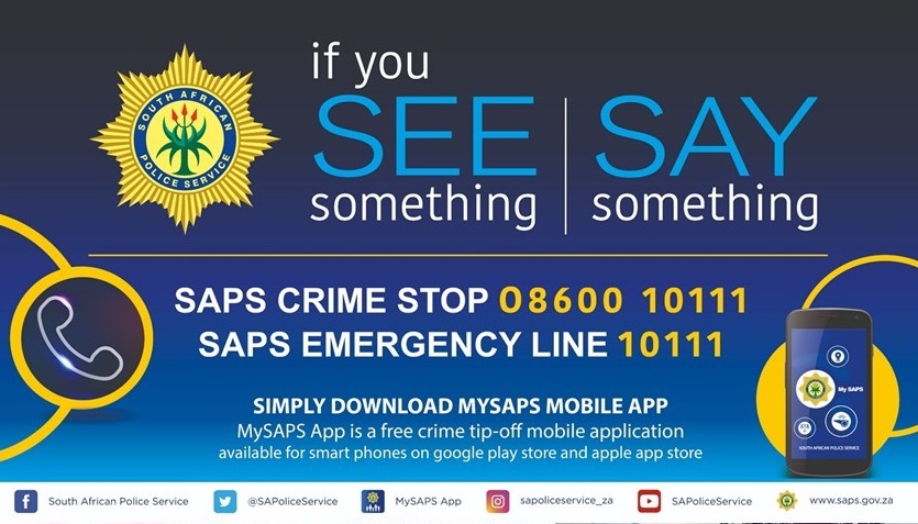 #sapsEC A SAPS Station Commander from the Nelson Mandela Bay District was shot and injured by a suspect who robbed him and his wife of two cellphones on 17/05 in NU7 in Motherwell. The suspect drove a white Suzuki hatchback. Anyone with information is urged to call #CrimeStop