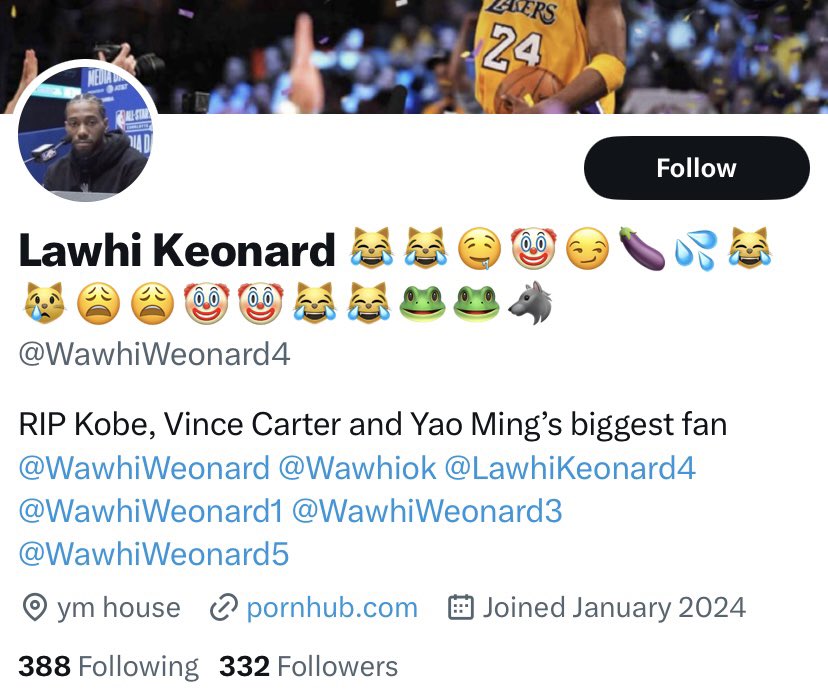 KrossTrainIWC's tweet photo. Kross Train has re-signed Lawhi Keonards accounts @WawhiWeonard3 and @WawhiWeonard4, as he says: Time to goon! https://t.co/8iAmGyDwzP