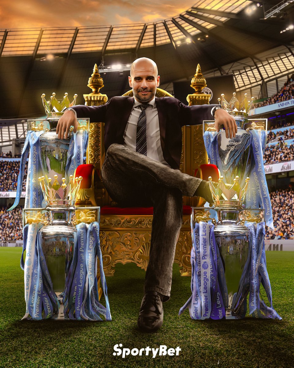 The Four-peat is Complete! Guardiola Cements His Legacy with Fourth Title! Manchester City complete their historic reign under Pep Guardiola, who secures his fourth consecutive Premier League title! A monumental achievement! #Guardiola #ManCity