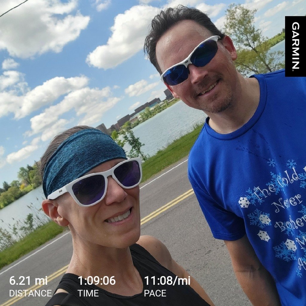 A sunny, sweaty 10k on this #sundayrunday! Buffalo Half Marathon next Sunday!

#running #medalchasers #halfmarathontraining #buffalohalfmarathon #mayrunning #sundayrun