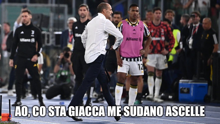 Il mio primo meme. Troppo cretina o troppu spetta.

#allegri
#juventus
#coppaitalia
#digitalwisdom