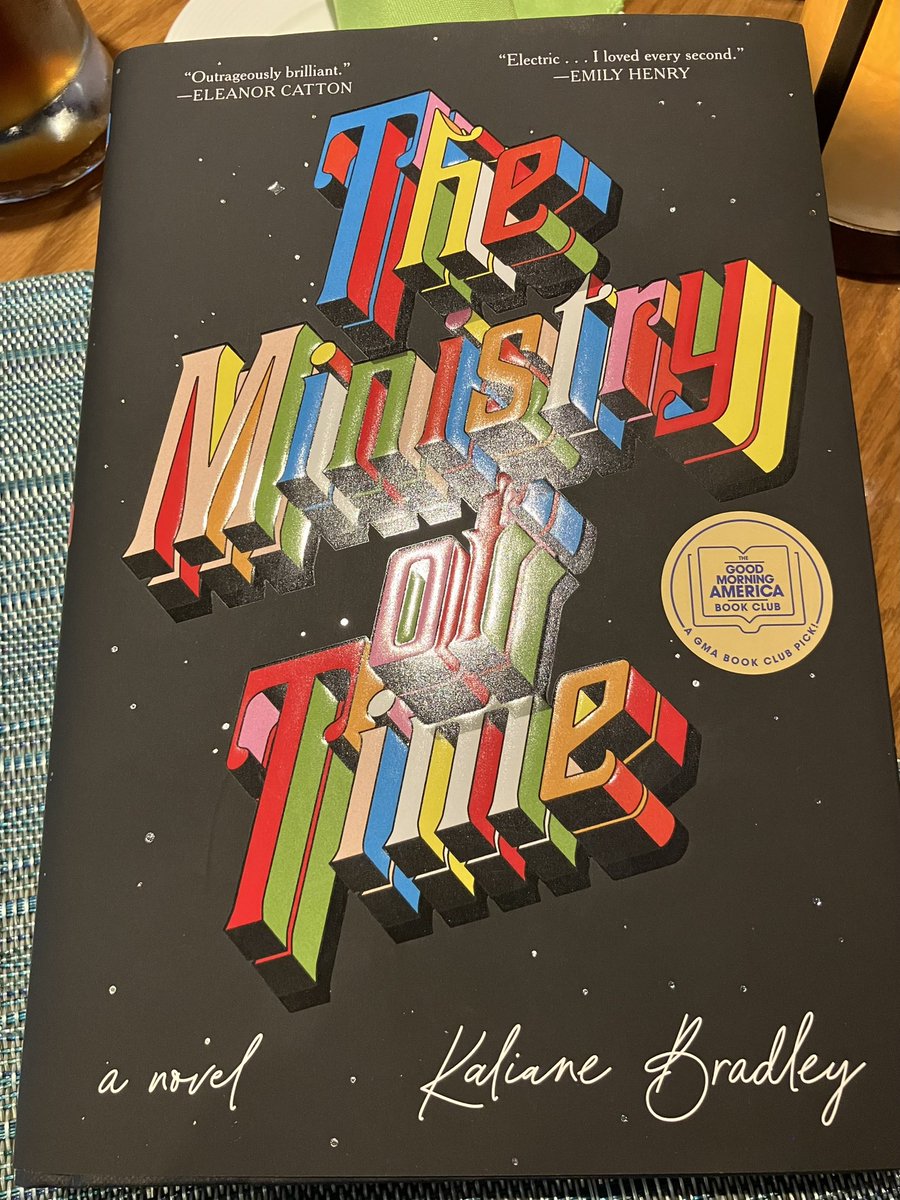 lisagrimesva's tweet photo. ‘Keep calm’ is just another order like ‘Shoot that man’ or Delete the rest.’ We carry on.

#SundaySentence from The Ministry of Time by Kaliane Bradley. https://t.co/Huv9rqVg3q