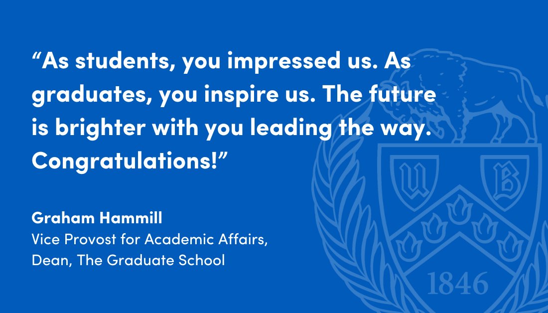 The #UBClassOf2024 shines so bright, we've gotta wear shades 😎 Congrats! 🎉 #UBuffalo