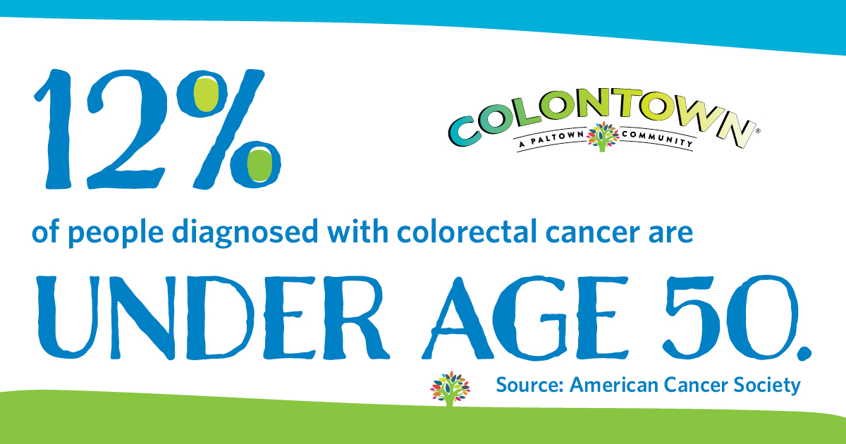 Rates of #colorectalcancer in young adults are rising - and a new report shows CRC is now the #1 leading cause of cancer death for men under 50 and #2 leading cause for women under 50. For young adults facing CRC, COLONTOWN is #HereForYou